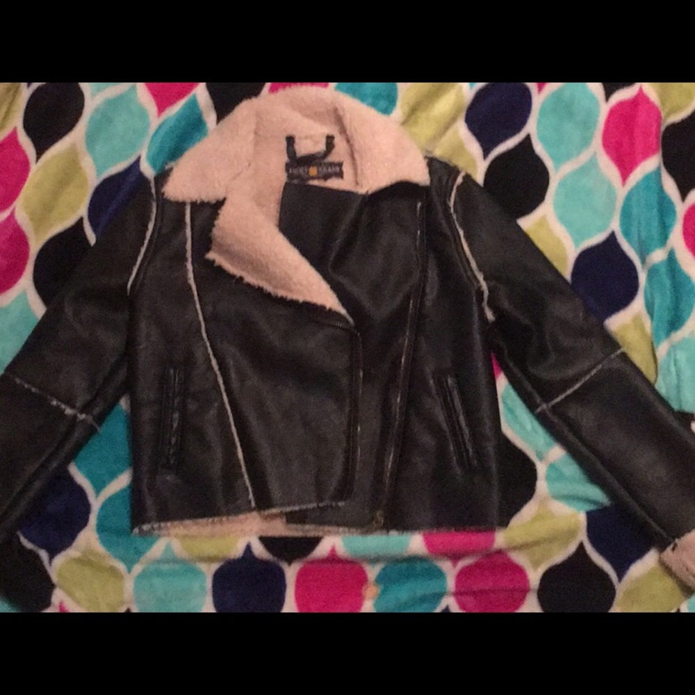 Lucky Brand leather jacket🛍